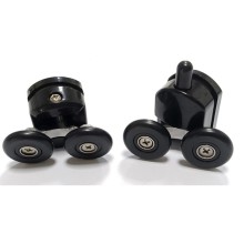 Душевой уголок 170х60 см Abber Schwarzer Diamant AG30170B-S60B-S60B прозрачное