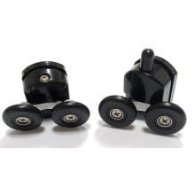 Душевой уголок 170х50 см Abber Schwarzer Diamant AG30170BH-S50B-S50B прозрачное