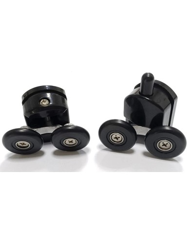 Душевой уголок 170х60 см Abber Schwarzer Diamant AG30170BH-S60B-S60B прозрачное