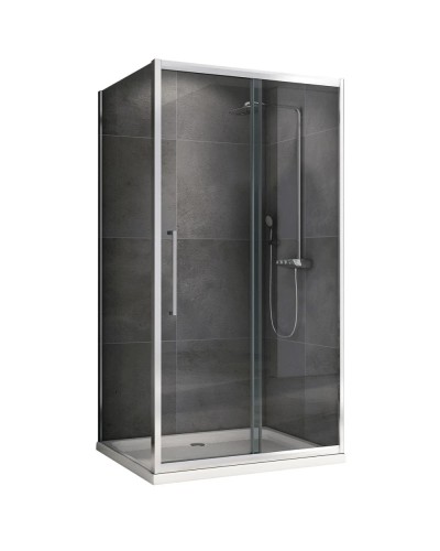 Душевой уголок 170х50 см Abber Schwarzer Diamant AG30170H-S50 прозрачное