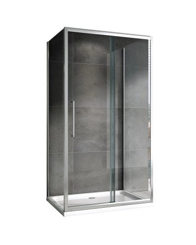 Душевой уголок 170х60 см Abber Schwarzer Diamant AG30170H-S60-S60 прозрачное