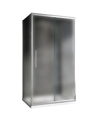 Душевой уголок 170х50 см Abber Schwarzer Diamant AG30170MH-S50M-S50M матовое