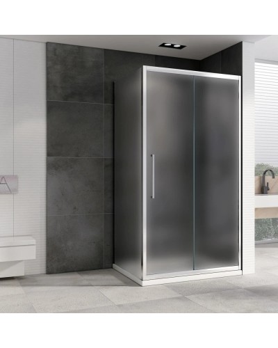 Душевой уголок 170х60 см Abber Schwarzer Diamant AG30170MH-S60M матовое