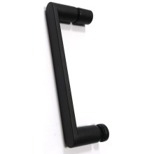 Душевой уголок 180х50 см Abber Schwarzer Diamant AG30180B-S50B прозрачное