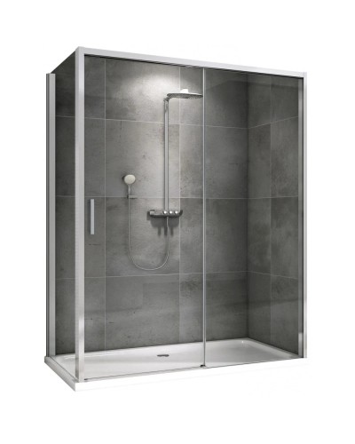 Душевой уголок 140х100 см Abber Komfort AG93140-S102 прозрачное