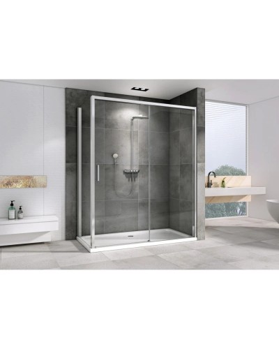 Душевой уголок 140х100 см Abber Komfort AG93140-S102 прозрачное