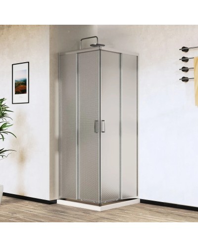 Душевой уголок 80х80 см Vincea City VSS-5CT800MT текстурное