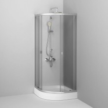 Душевой уголок с поддоном 80х80 см Am.Pm X-Joy W88E-205-080MT64 прозрачное