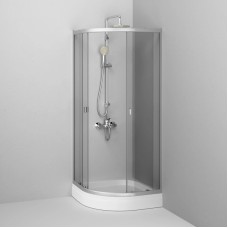 Душевой уголок с поддоном 80х80 см Am.Pm X-Joy W88E-205-080MT64 прозрачное
