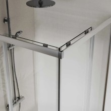 Душевой уголок 80х80 см Vincea City VSS-5CT800CL прозрачное