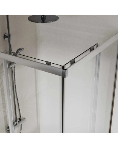 Душевой уголок 80х80 см Vincea City VSS-5CT800CL прозрачное