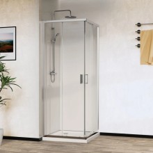 Душевой уголок 80х80 см Vincea City VSS-5CT800CL прозрачное