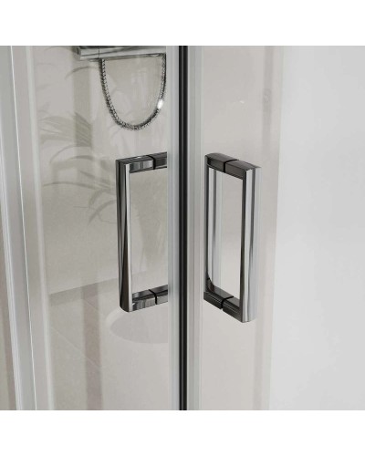 Душевой уголок 100х80 см Vincea City VSS-5CT8010CL прозрачное