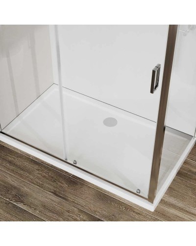 Душевой уголок 120х90 см Vincea City VSR-5CT9012CL прозрачное