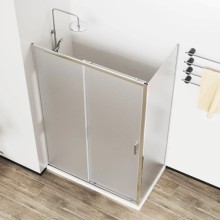 Душевой уголок 120х90 см Vincea City VSR-5CT9012MT текстурное