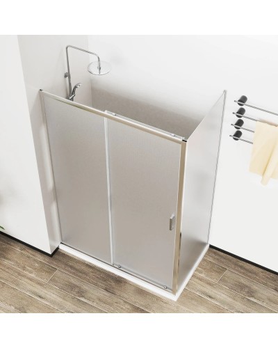 Душевой уголок 120х90 см Vincea City VSR-5CT9012MT текстурное