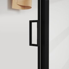 Душевой уголок 120х90 см Vincea City VSR-5CT9012CLB прозрачное