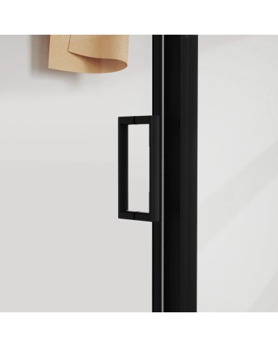 Душевой уголок 120х90 см Vincea City VSR-5CT9012CLB прозрачное