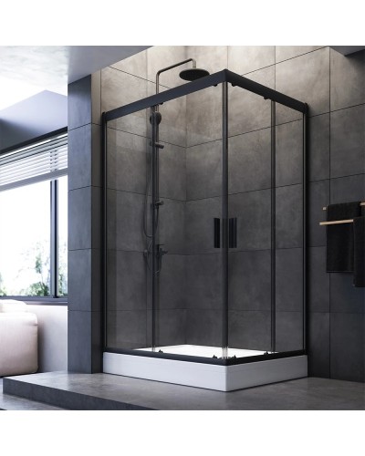 Душевой уголок 120х90 см Am.Pm Gem W90G-404-120290-BT прозрачное