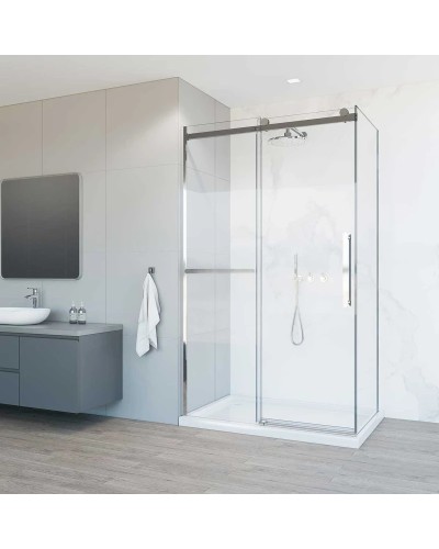 Душевой уголок 120х80 см Vincea Como Soft VSR-1CS8012CL прозрачное