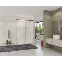 Душевой уголок 150х80 см Vincea Como Soft VSR-1CS8015CL прозрачное