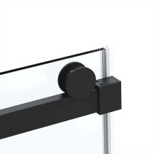 Душевой уголок 140х90 см Vincea Como Soft VSR-1CS9014CLB прозрачное