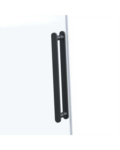 Душевой уголок 150х90 см Vincea Como Soft VSR-1CS9015CLB прозрачное