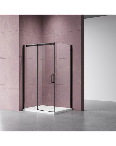Душевой уголок 160х90 см Vincea Dice VSR-4D9016CLB прозрачное