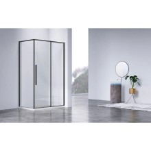 Душевой уголок 140х80 см Vincea Slim-N VSR-4SN8014CLB прозрачное