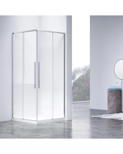 Душевой уголок 100х80 см Vincea Slim-N VSS-4SN8010CL прозрачное