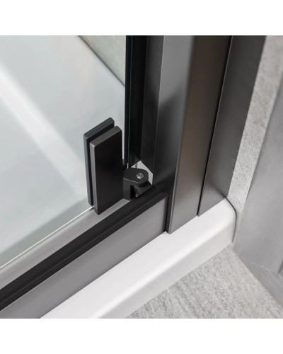 Душевой уголок 90х90 см Vincea Stile VSS-2ST9090CLB-L прозрачное