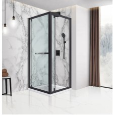 Душевой уголок 90х90 см Vincea Stile VSS-2ST9090CLB-L прозрачное