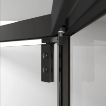 Душевой уголок 100х100 см Vincea Show VSP1-4SH100CLB прозрачное