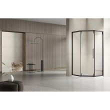 Душевой уголок 100х100 см Vincea Show VSP1-4SH100CLB прозрачное