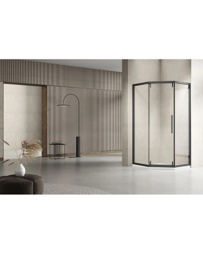 Душевой уголок 100х100 см Vincea Show VSP1-4SH100CLB прозрачное