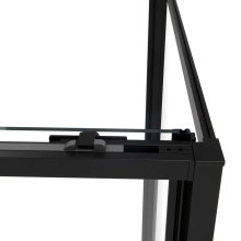 Душевой уголок 140x80 см Vincea Slim Soft VSR-1SS8014CLB прозрачное