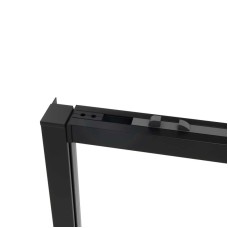 Душевой уголок 100x90 см Vincea Slim Soft VSR-1SS9010CLB прозрачное