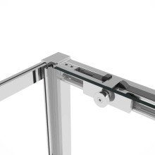 Душевой уголок 100x90 см Vincea Slim Soft VSR-1SS9010CL прозрачное