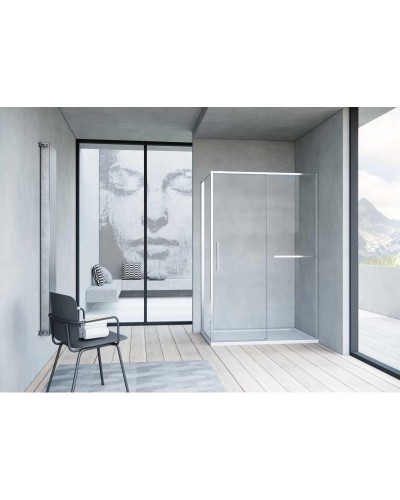 Душевой уголок 100x90 см Vincea Slim Soft VSR-1SS9010CL прозрачное