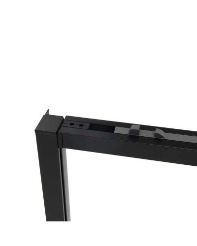 Душевой уголок 120х90 см Vincea Slim Soft VSR-1SS9012CGB тонированное