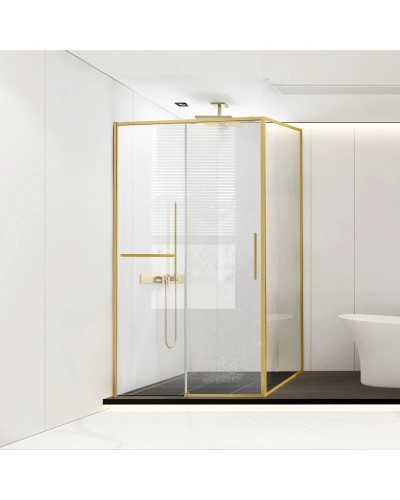 Душевой уголок 120х90 см Vincea Slim Soft VSR-1SS9012CLG прозрачное