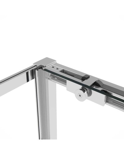 Душевой уголок 100x100 см Vincea Slim Soft VSR-1SS1010CL прозрачное