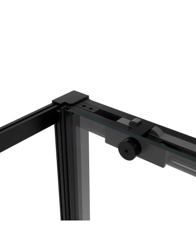 Душевой уголок 150х100 см Vincea Slim Soft VSR-1SS1015CLB прозрачное