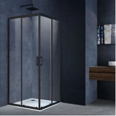 Душевой уголок 100х100 см Vincea Alpha VSS-3AL100CLB прозрачное