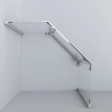 Душевой уголок 90х90 см Vincea Stresa VSP-1S900CLGM прозрачное