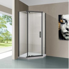 Душевой уголок 90х90 см Vincea Stresa VSP-1S900CLGM прозрачное