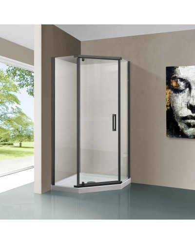 Душевой уголок 90х90 см Vincea Stresa VSP-1S900CLGM прозрачное