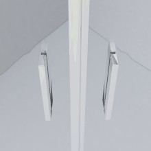 Душевой уголок 110х90 см Vincea Garda VSS-1G9011CLGM прозрачное