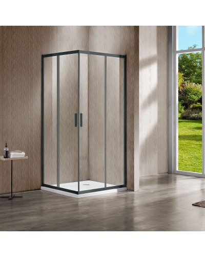 Душевой уголок 110х90 см Vincea Garda VSS-1G9011CLGM прозрачное