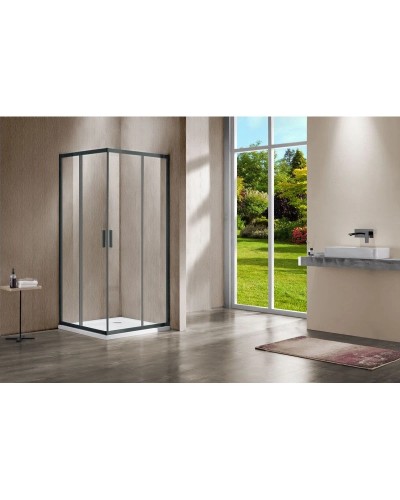 Душевой уголок 120х120 см Vincea Garda VSS-1G1212CLGM прозрачное